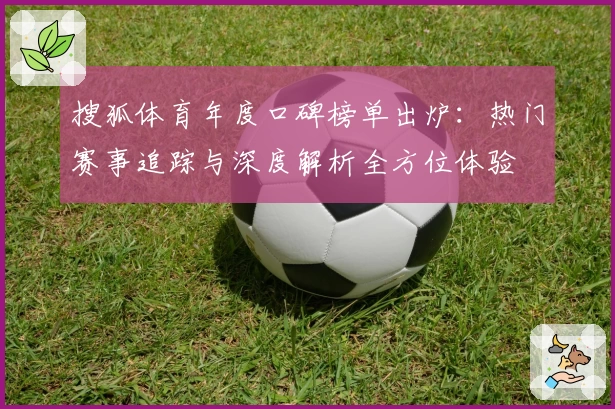 搜狐体育年度口碑榜单出炉：热门赛事追踪与深度解析全方位体验